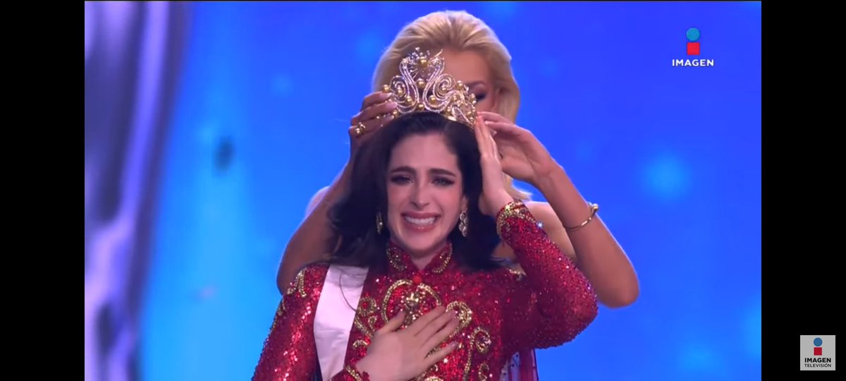 Porque los sueños se convierten en realidad y porque Dios así lo quiso, hoy estás ahí como MISS UNIVERSE 🥹🇲🇽