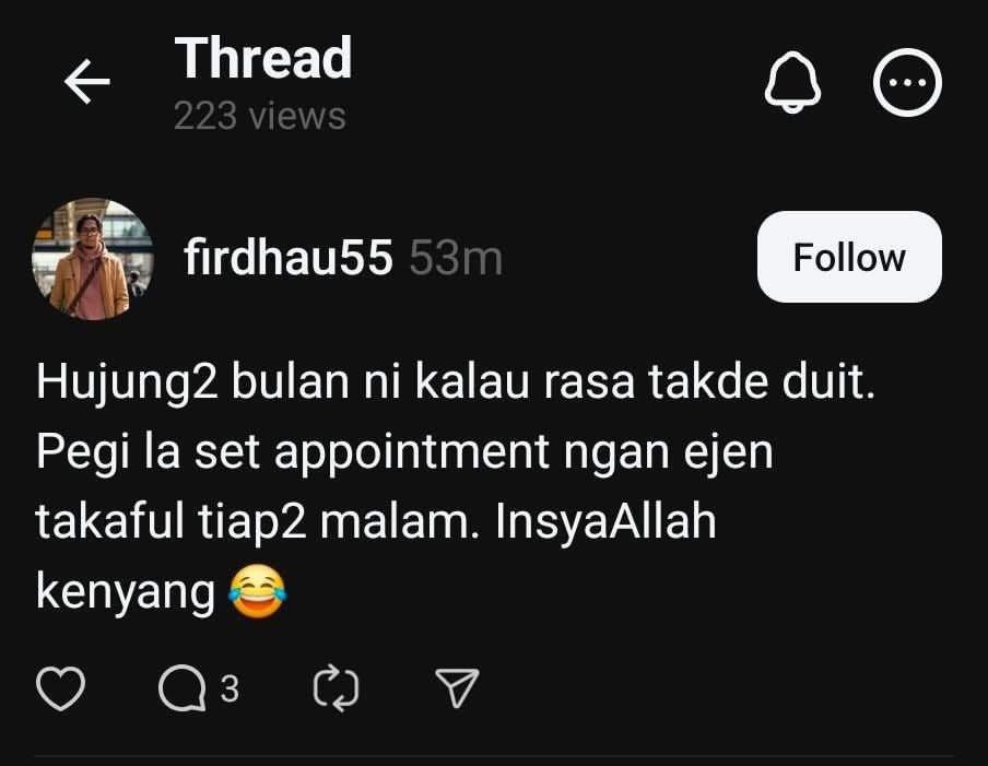 Happiest birthday bang <a href="/adibkhld/">Adib • Takaful</a>. Minggu depan hujung bulan kita roger awak ek 😘