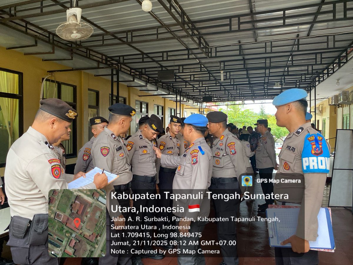 Propam Polres Tapteng Gelar Ops Gaktiplin, Tindak Tegas Pelanggaran Disiplin Personel humas.polri.go.id/news/detail/21…