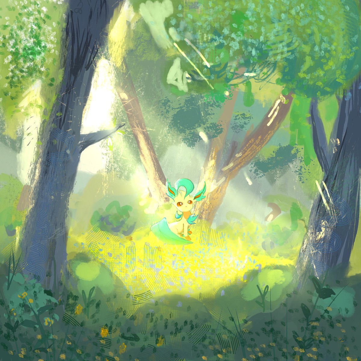 I_l0ve_crk's tweet image. 🫧🍃🎀#eeveelution #pokemon #art