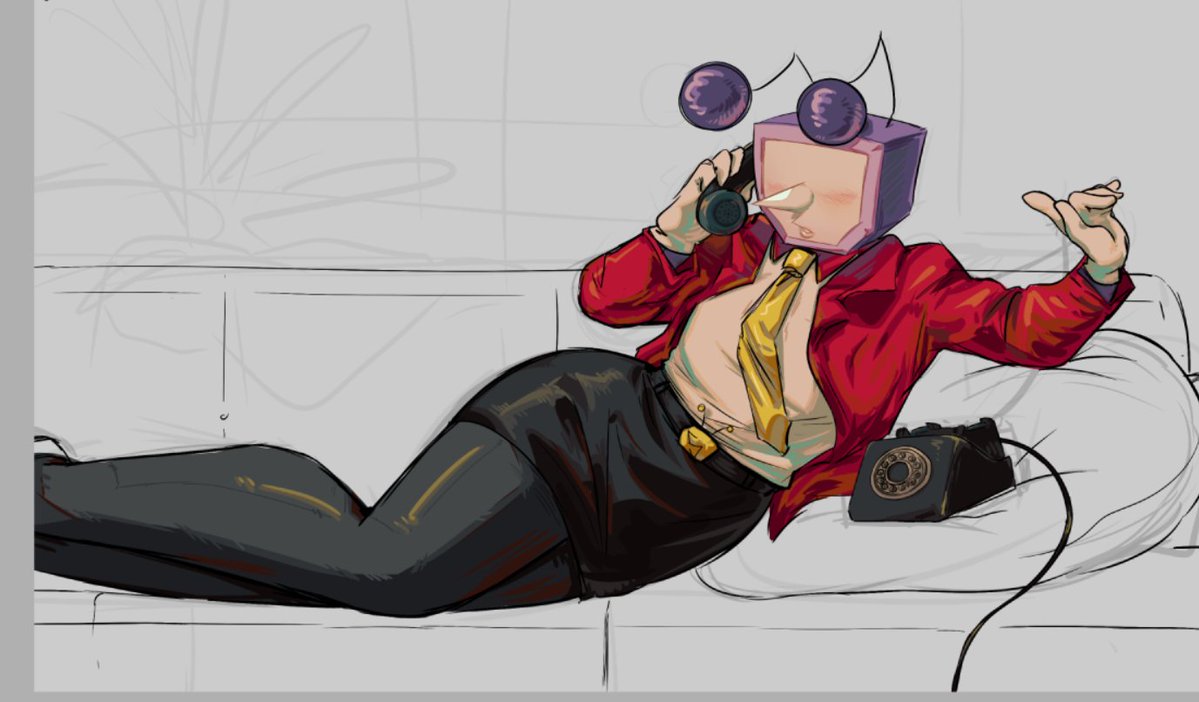 Kristophwhy's tweet image. last wip of the day i feel tired. yes im missing the cord no i wont add it until im p much done because its annoying