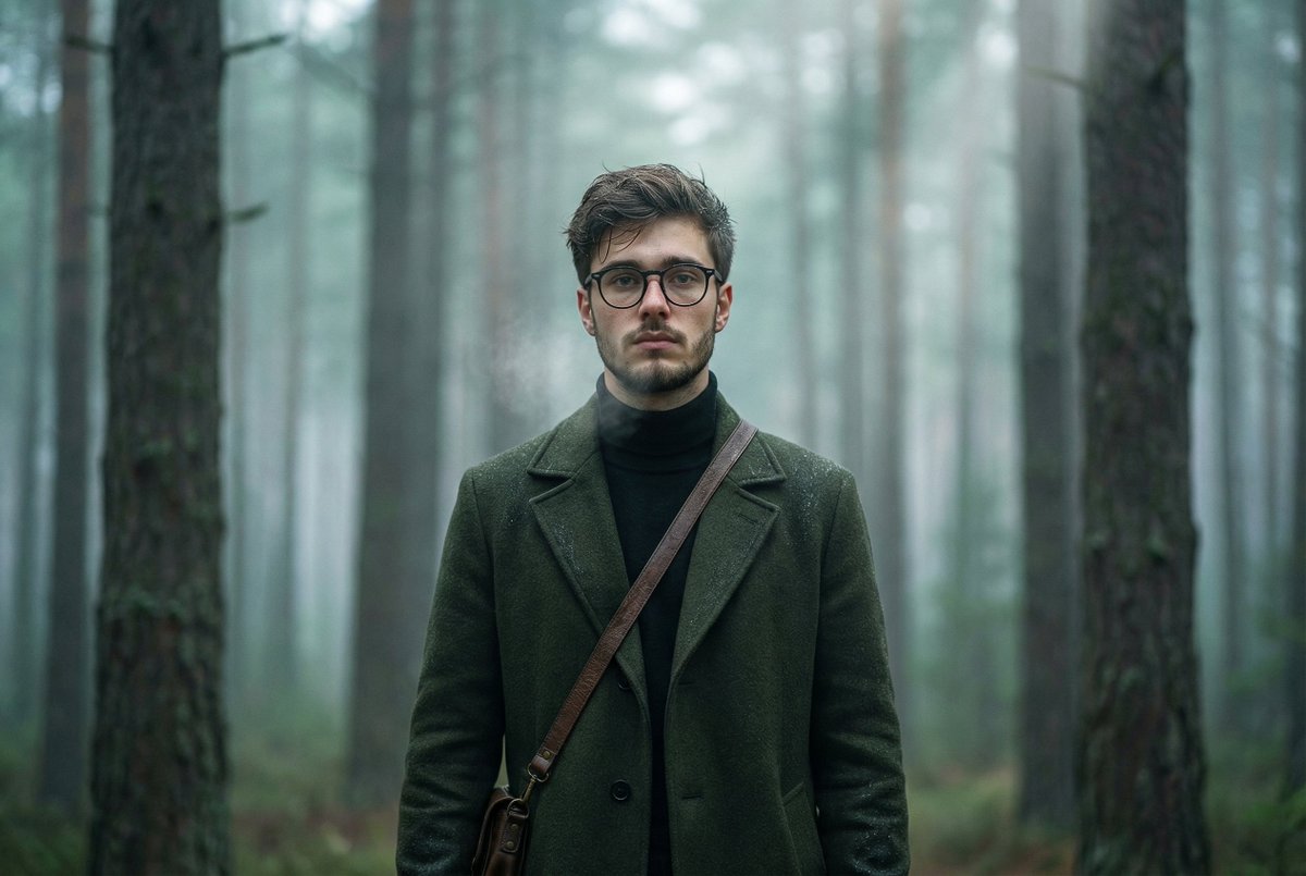 Solitary Walk in Pine Forest - Example 3