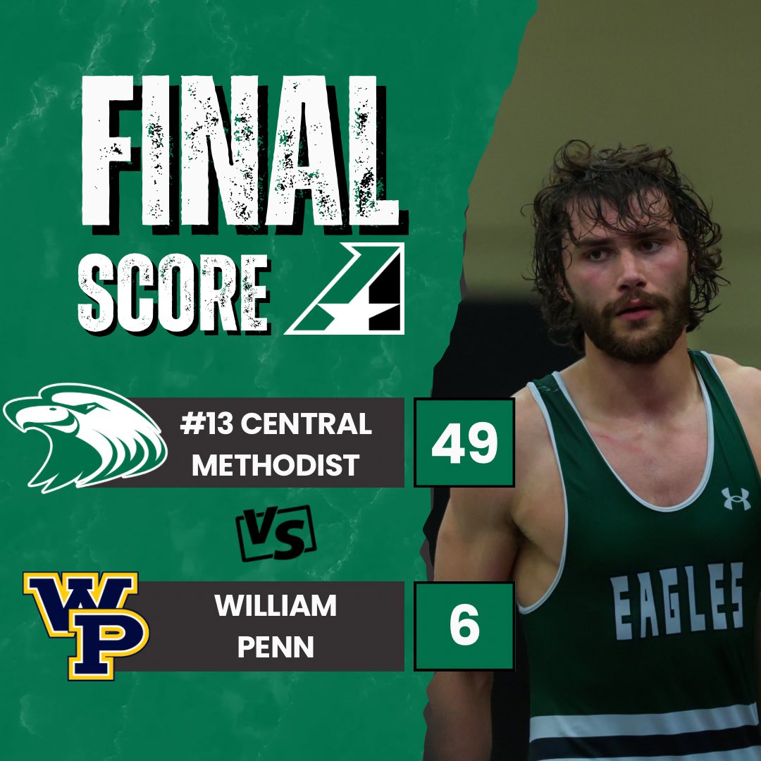 𝐒𝐓𝐀𝐓𝐄𝐌𝐄𝐍𝐓 𝐖𝐈𝐍

The Eagles take down the Statesmen 49-6 to improve to 2-0 in Heart of America action.

#BeTheStandard