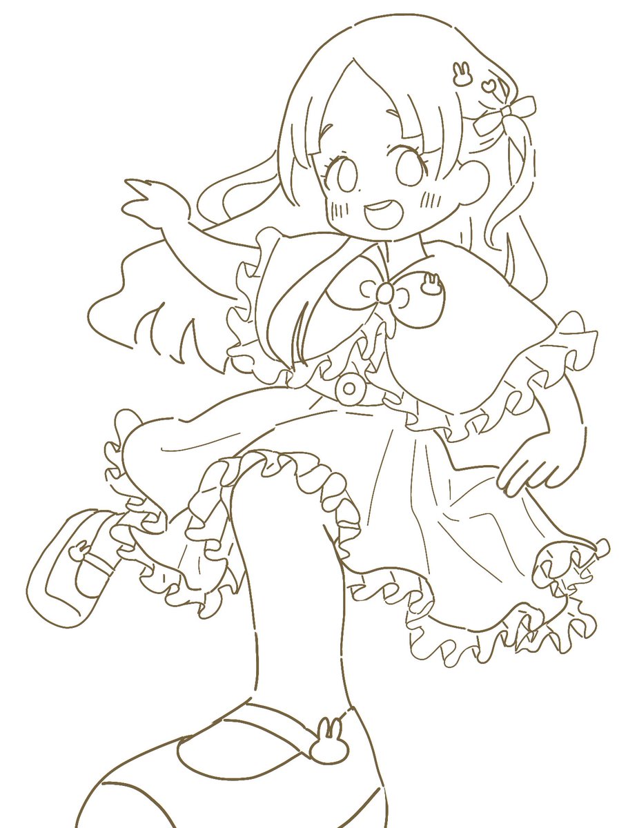 Post by ひなたーたん🤟 on X: 線画✍️