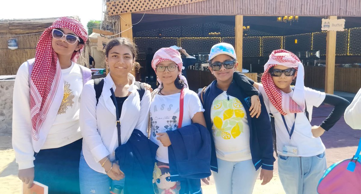 OurOwnDubai's tweet image. Grade 6 students had a memorable day at the #DesertSafari. The trip helped them learn about desert life, bond with friends, and create wonderful memories together. #Grade6Trip #StudentExperience #LearningBeyondClassrooms #AdventureAndLearning #SchoolLife #MemorableMoments