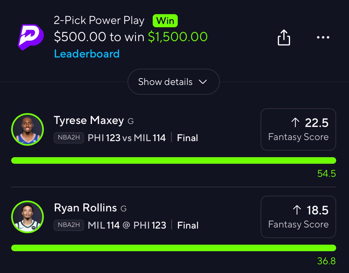 PotdPrizepicks's tweet image. $100 to 2 PEOPLE WHO LIKES &amp;amp; RT ASAP💚

BANGGGG 2H✅✅✅☢️
Both NUKED THEIR LINES SO🆓☢️

👇JOIN VIP💯 with 50% OFF JUST TODAY👇
dubclub.win/r/p/pri-cxrpt/…

TOMORROW IS NBA CUP🏀

JOIN VIP💯 WITH 50% OFF BEFORE IS TOO LATE🔥🔥🔥