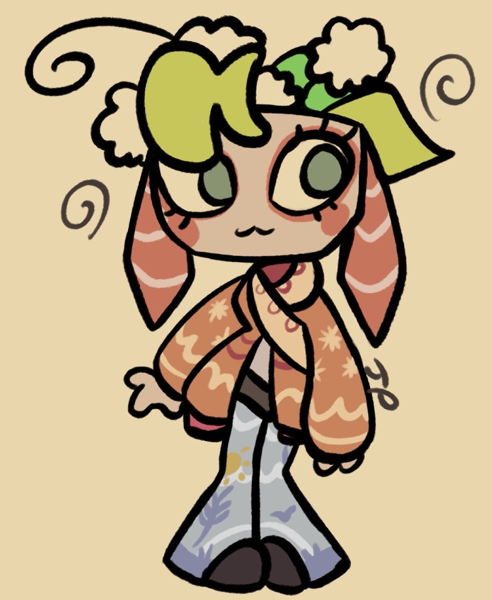 PascaLinnia's tweet image. I thought dandelions would be cute ! 

#dandysworld #bassie