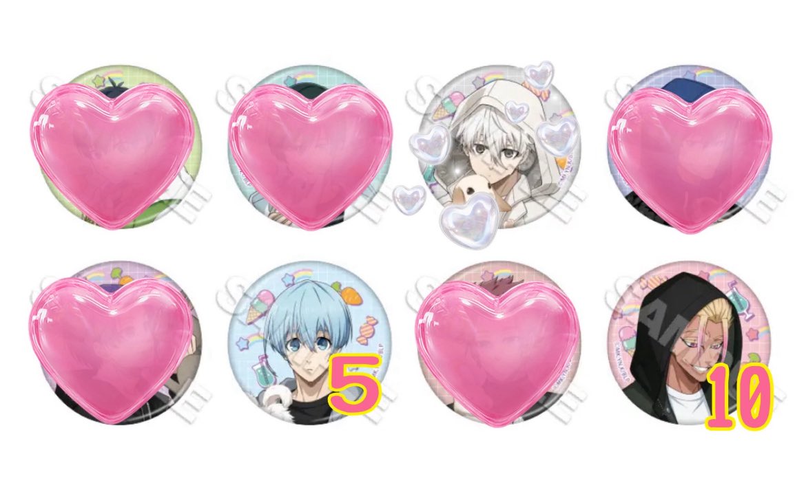 aqua_aqua_aqu's tweet image. 【譲渡】
ブルーロック AGF Rabbit
うさぎ 缶バッジ  マズル

譲  氷織5.士道10

求  定価＋送料

通販にて10box予約予定。
検索からでもよろしくお願いいたします🙇‍♀️