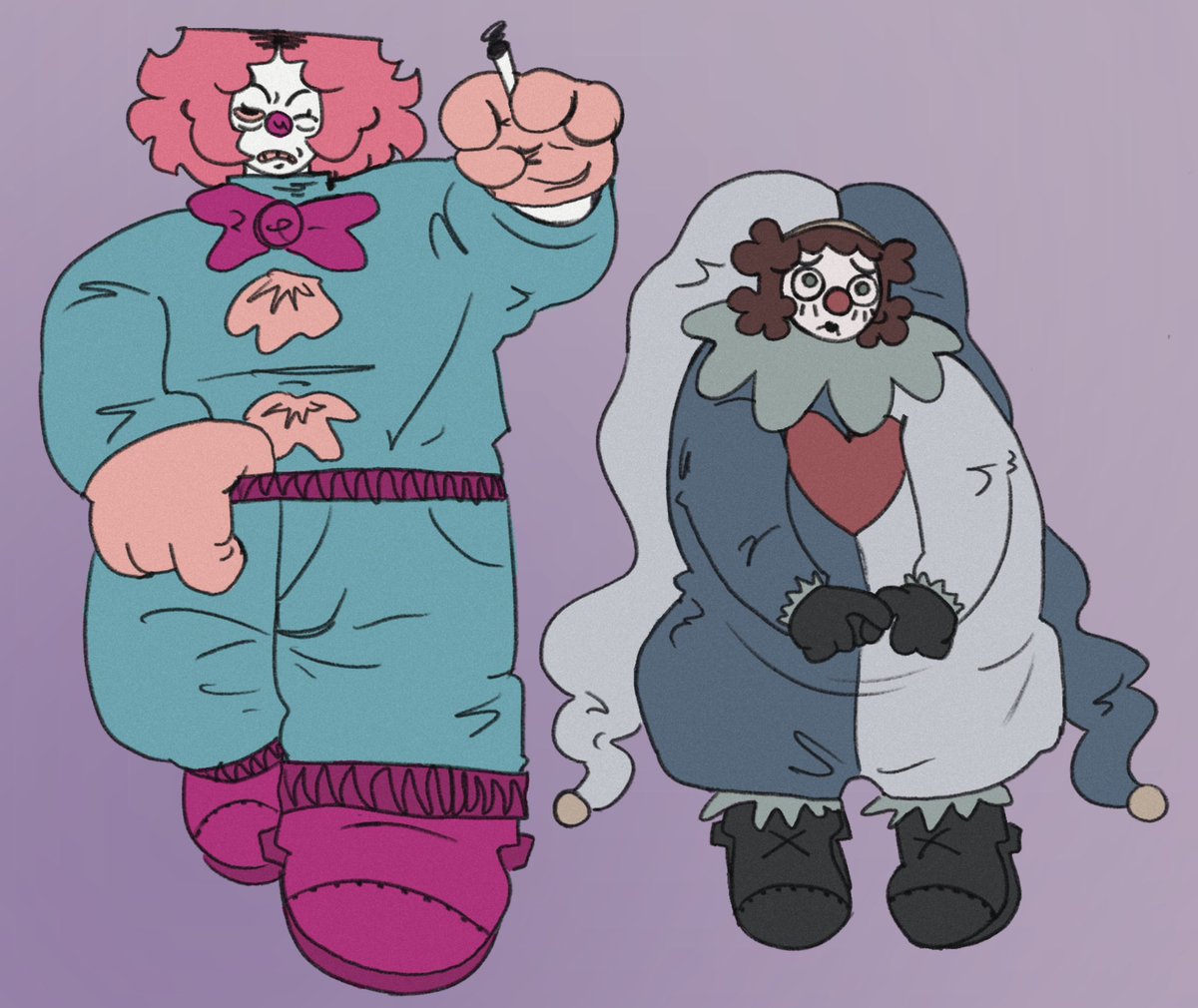 cargilethmighty's tweet image. My poor, miserable little clowns