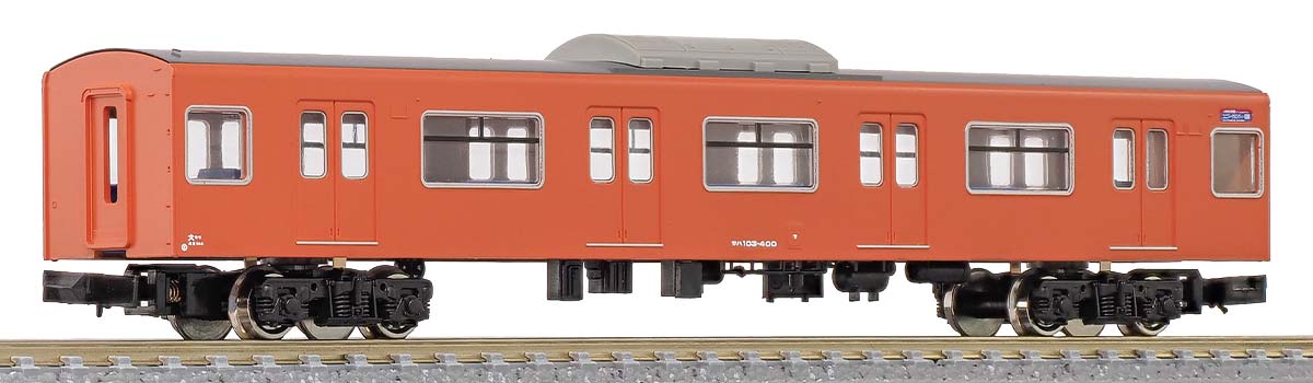 Model_Greenmax's tweet image. &amp;lt;在庫商品のご紹介&amp;gt; ～103系塗装済みキット～ 
大阪環状線では形態が揃っていない編成が多い中、一部は形態の揃った姿で組成されていました.
こちらは塗装済みですので簡単に組立可能！ 
お求めは弊社製品取扱店またはグリーンマックス・ザ・ストアでどうぞ。
↓商品の詳細 
greenmax.co.jp/gm-product/125…