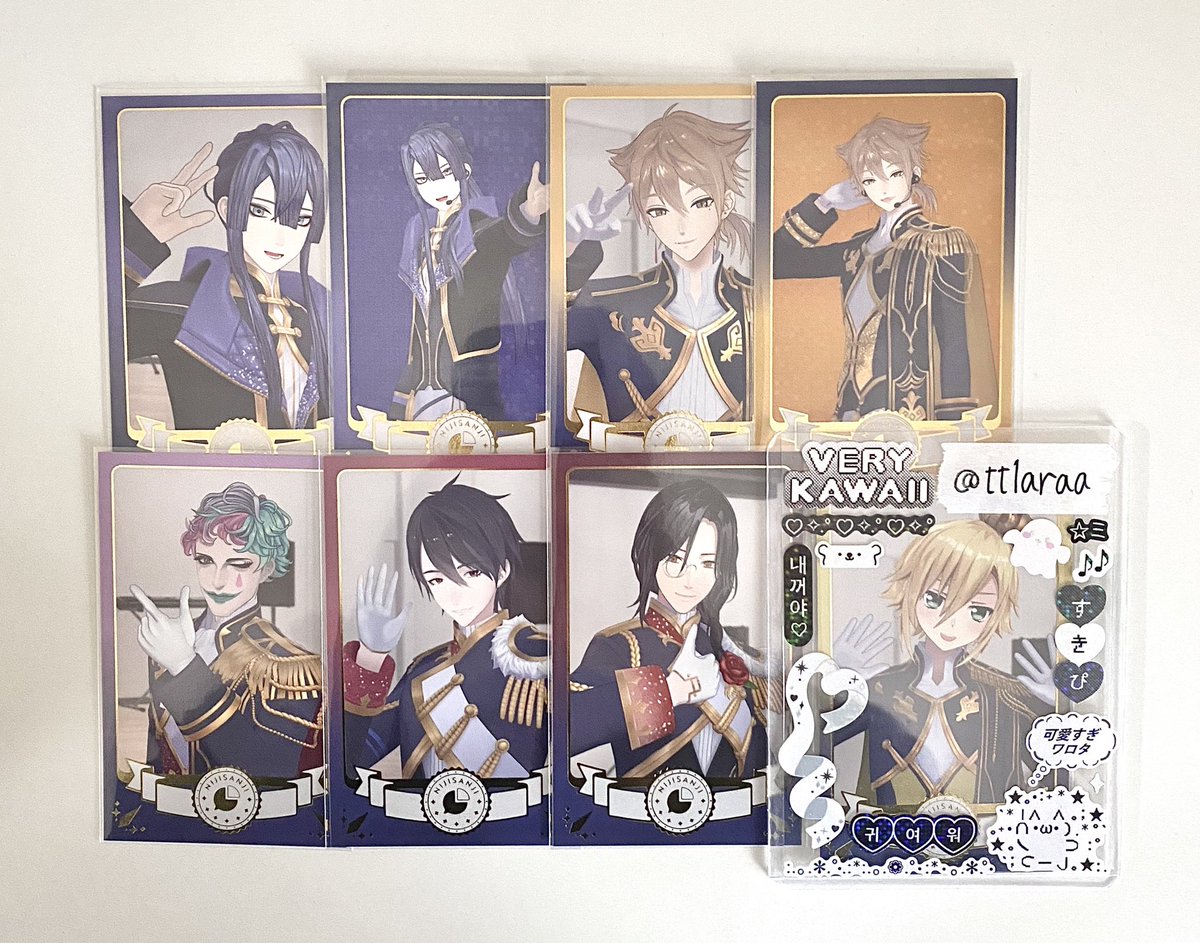 tt1araa's tweet photo. [交換] にじさんじ 共通衣装3D チェキ グループA

✧譲 : 画像のもの

✧求 : IDの方

郵送のみ
1枚〜可 纏めての方優先

お気軽にお声掛けください🙇‍♀️ https://t.co/Vudm95c5Xc