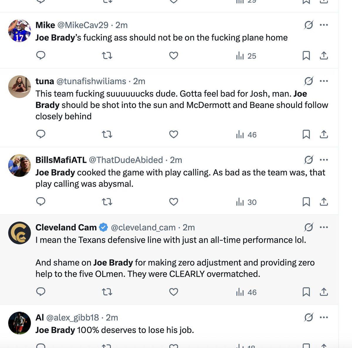 All within a minute of each other.