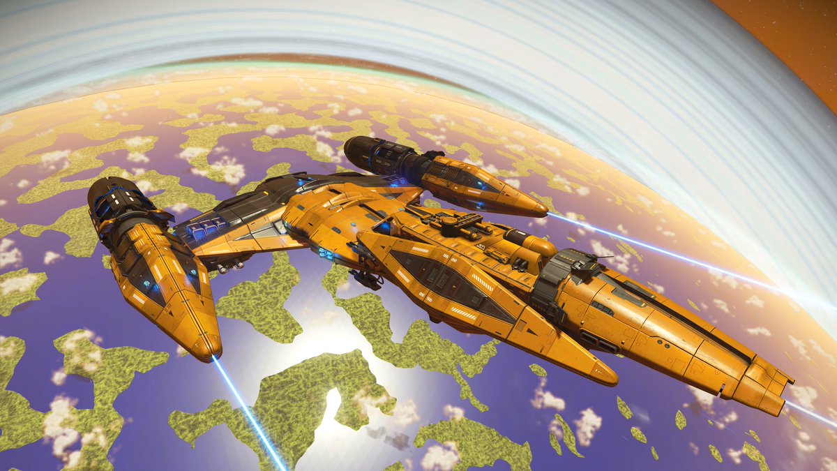 LJ_2020's tweet image. My starfighter for no mans sky.  #NoMansSky  #NeedToCreate. #XboxSeriesX.  #PeaceLoveAndChickenGrease