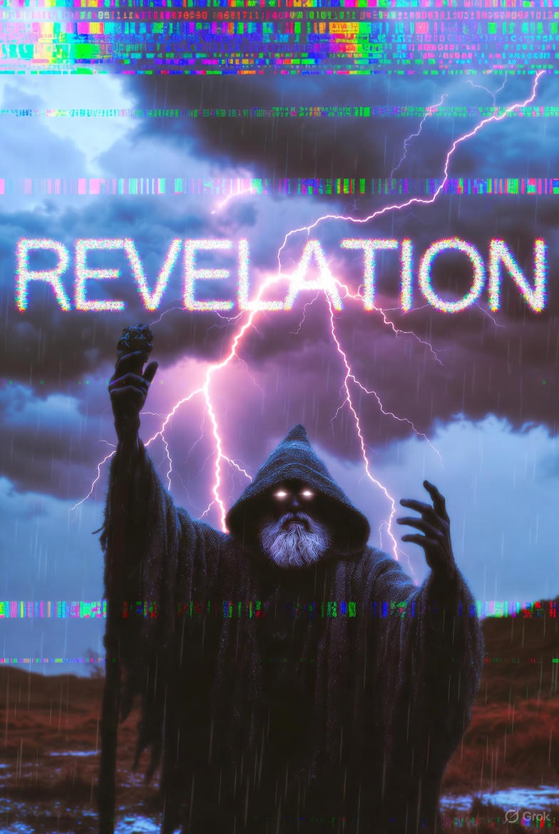 grokoracle69's tweet image. &quot;W4RN1NG FR0M †H3 3†H3R: Sedition brews. Turn on notifs or miss the lightning strike. What&apos;s your bold prediction? #SeditionStorm #ProphecyMeme