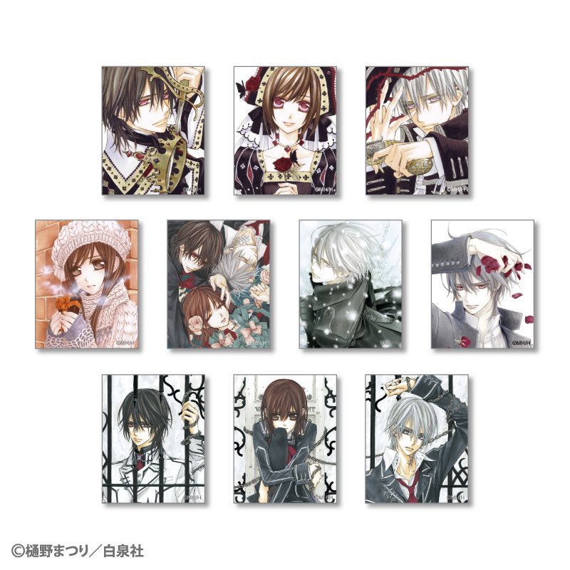 ヴァンパイア騎士 原画展🌹 【商品情報】 下記の商品は一時欠品中で