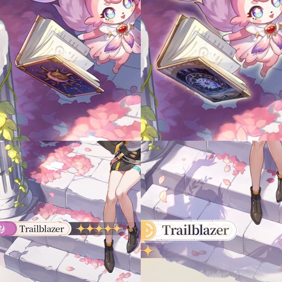 StarRailVerse1's tweet image. Before Version 3.7 // After Version 3.7

#HonkaiStarRail