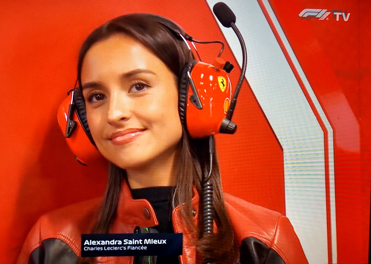 Checlerc1116's tweet image. &quot;Charles Leclerc&apos;s Fiancée&quot;🙂‍↔️❤️🔥