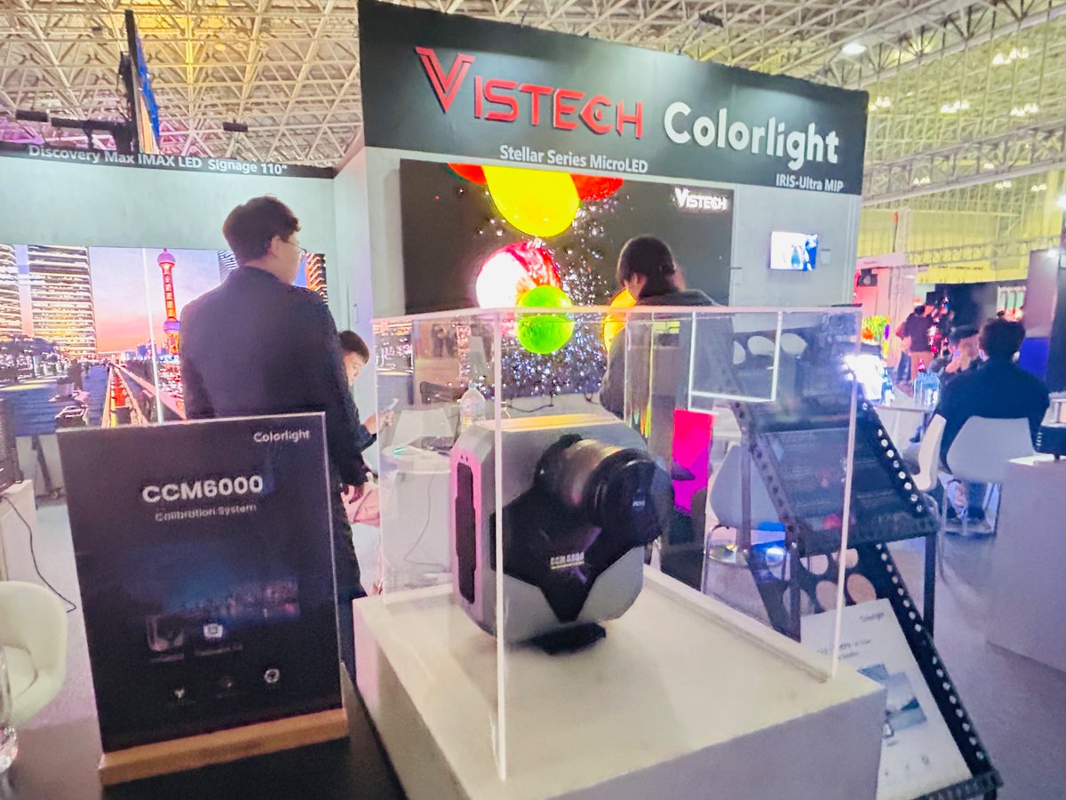 sign_display_'s tweet image. #Colorlight は #VISTECH との共同出展でLEDディスプレイコントローラーやキャリブレーションシステムなどを高い技術力で提案。
#Flyby ではQRコードの代わりにオンラインリソースにアクセスできストレスフリーで探す楽しみを演出する「Luminary AR」を展示‼︎
。
#InterBEE は本日17時までの開催！