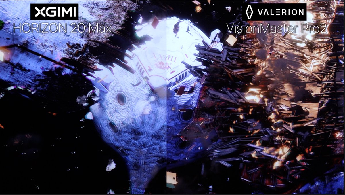 GarageWith's tweet image. 今もっとも買いの 4K 3色レーザープロジェクターは Valerion VisionMaster Pro2とXGIMI HORIZON 20 Max のどちら？2台を禁断のサイドバイサイド比較し、真実をお伝えします。日中はXGIMI、暗所ではValerionとの予想は意外にも裏切られる結果になりました。youtu.be/c555965UKY8