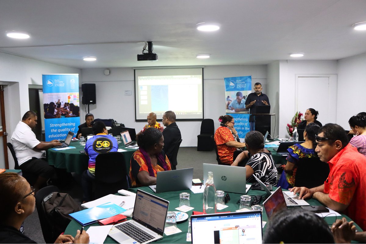 spc_cps's tweet image. SPC met with #ECE teams from 6 #Pacific countries to review Phase II of the School Readiness Project. A new digital tool is helping teachers interpret readiness data at student + classroom level 🌱📊. Stay tuned for more details. #PacificEducation