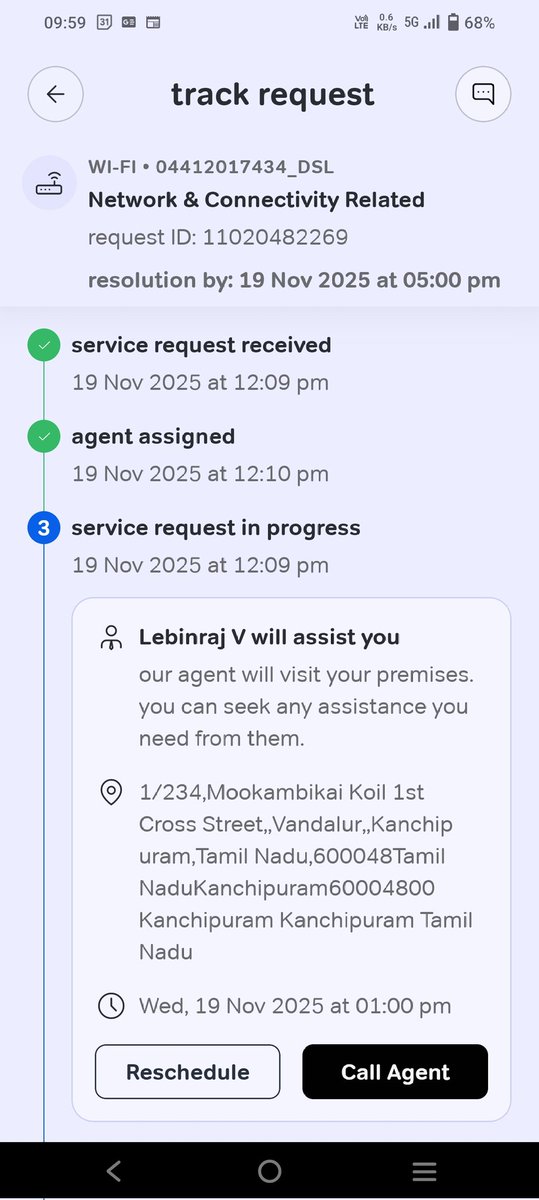 ManojS55's tweet photo. @Airtel_Presence @airtelindia @airtelnews @TRAI @DoT_India Again and again what is your answer for this complaint https://t.co/z9GcfX5xky