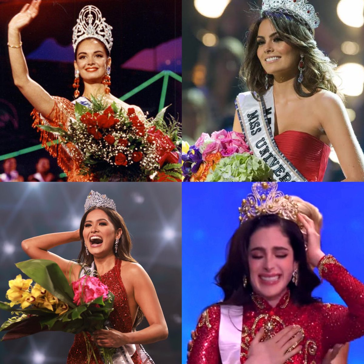 urreyding's tweet image. el concepto de que todas las miss universo mexicanas ganen usando un vestido rojo

#MissUniverse #FatimaBosch