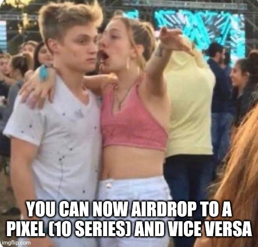 ZAKtalksTECH's tweet image. My timeline, regarding this AirDrop / Apple / Pixel / Quick Share, be like...