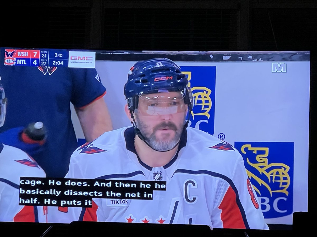 Also known as “bisects.”
<a href="/JoeBpXp/">Joe Beninati</a> <a href="/Capitals/">Washington Capitals</a> 
#Ovi #hattrick