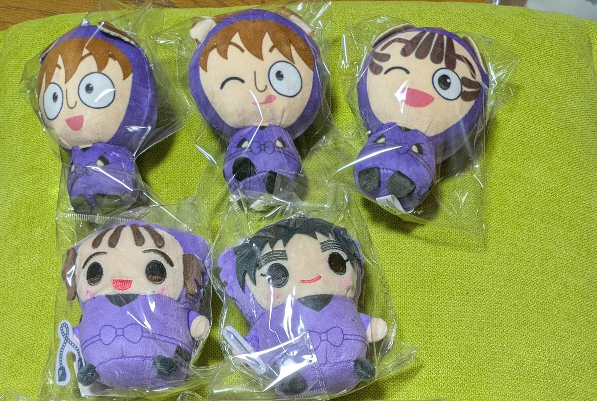 wadachi_777's tweet image. 【交換譲渡】忍たま　五年生
出：画像1-6
求：お座りぬいぐるみ1500円
　　ナンジャねこみみぬい500円
　　まめめいと1000円
　　画像3左アクリルフレーム1500円
　　下町散策アクスタ1000円
　　スライド缶200円
　　ナンジャミニアクスタ300円

金額はいずれも1つにつき
送料もご負担ください。