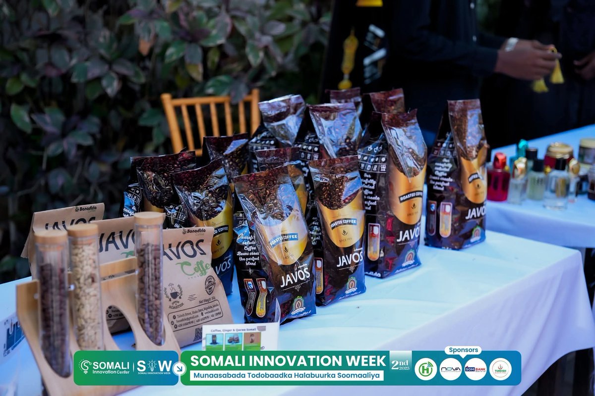 SharmarkeAMB's tweet photo. I am delighted to have participated in the Somali Innovation Week 2025, the second annual edition held successfully in Mogadishu.
It is a platform that brings together creativity, technology, and Somali youth who are determined to build a brighter future. https://t.co/t6MuS3QEFe