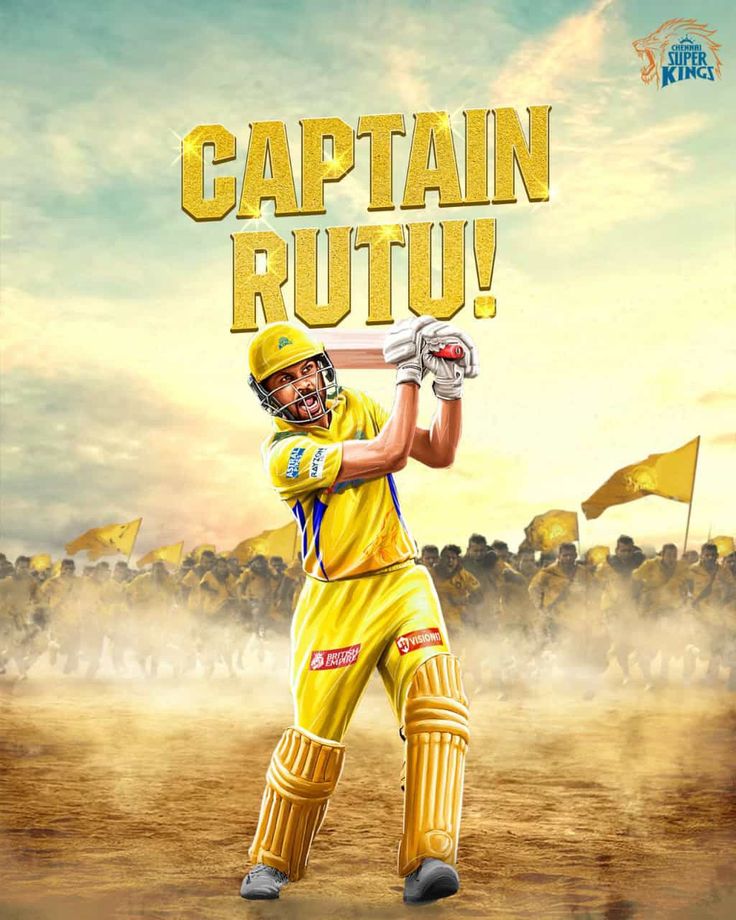 CSKFansOfficial's tweet image. Captain Rutu 💛🔥

#RuturajGaikwad #WhistlePodu #CSK