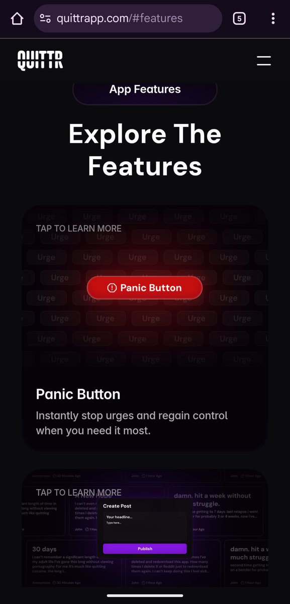 jman_creates's tweet image. How strict is the Play Store about the data deletion link?

I just tried to delete my data for the @QUITTR_app but it just redirects me to the generic features section on their website homepage.

And Google approved this?