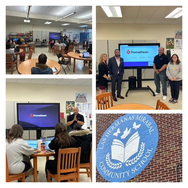 JenniferDegl's tweet image. Today, teachers at Las Hermanas Mirabal Community School in @YonkersSchools participated in training on how to use both the basic and advanced features that are built into the Promethean Boards in our buildings.
#professionaldevelopment #professionallearning #YonkersMagic