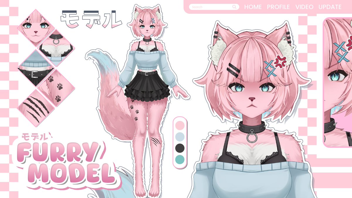 Momoomiw's tweet photo. 🐱 Sharing my first #furrymodel 🐱
Drop your furry model too ‼️
Let’s hype each other up and fill the TL with fluffy chaos😍💖

#artmoots #ARTRECCSOC https://t.co/yQ9HpbpQat