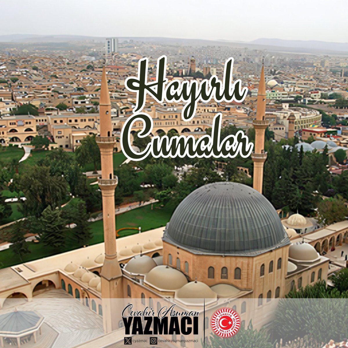 CYAZMAC's tweet image. Cumamız Mübarek Olsun.

 #HayırlıCumalar 🕌