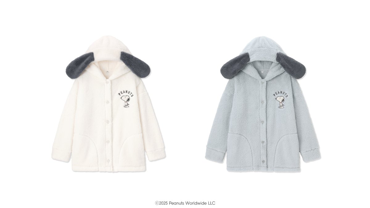 gu_global's tweet photo. ⛄️ 予告 ⛄️​

スヌーピーでおなじみの「PEANUTS」とのコラボレーション✨​

冬の訪れを楽しむスヌーピーたちをテーマにしたラウンジウェアが登場❄️​

12/8(月)販売開始予定​

詳細はこちら👉https://t.co/kAP7QpnZxL https://t.co/YcNubIix9x