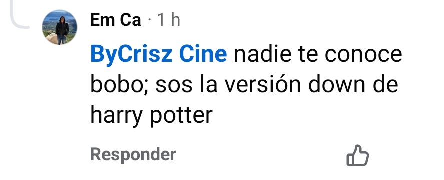 Apoco si me parezco a Harry Potter?