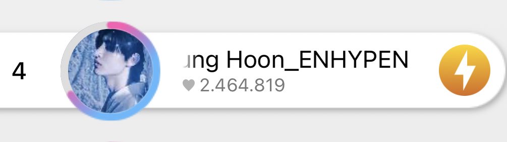 Sunghoonvt_id's tweet image. THEKKING 🔹 112125
Donation Awards 2025 semifinal - Trend Leader

15 menit sebelum voting berakhir. 
Ayo drop Gold untuk #SUNGHOON!🧡

Current Rank : 4
🎯: #Top7
📆: Nov 21, 14:00 KST 
🏆: Go to Final 

#엔하이픈 #성훈 #ソンフン #SUNGHOON #ENHYPEN_SUNGHOON @ENHYPEN_members