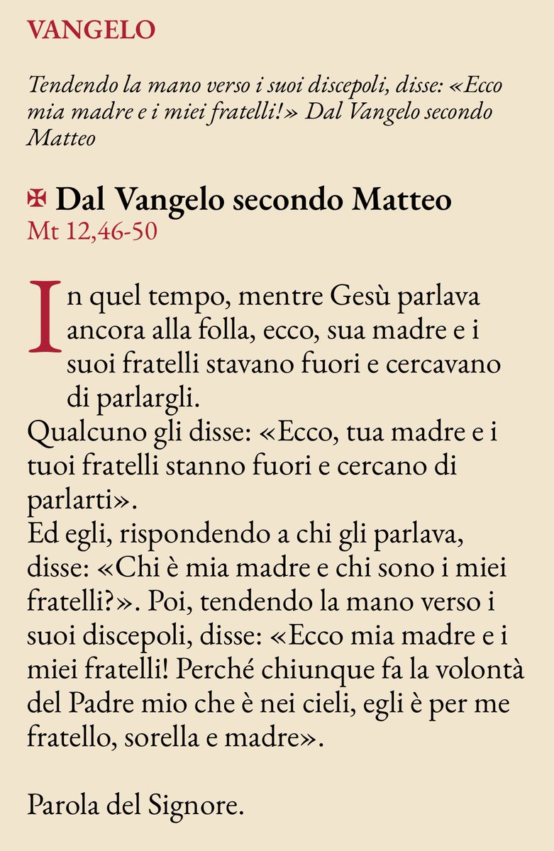 pregarelaparola's tweet image. #pregare la Parola di oggi: Dio dimora in chi fa la sua volontà 🏡 
#VangeloDiOggi #vangelodelgiorno
