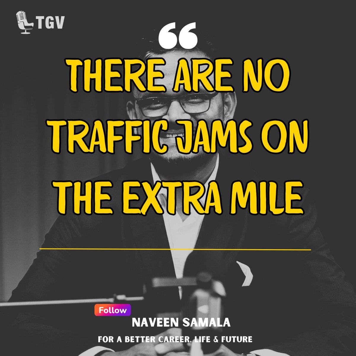 Follow <a href="/GuidingVoice/">The Guiding Voice (TGV) Conversations that MATTER</a> for a better future/career

#dailymotivation
#naveensamala
#theguidingvoice
#conversationsthatmatter