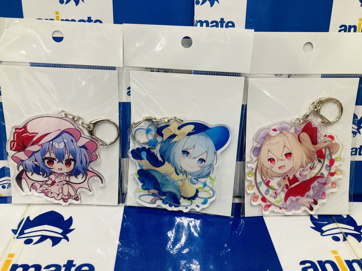 東方Project』 🔹ダイカットアクリルキーホルダー 各種 🔹シリアル