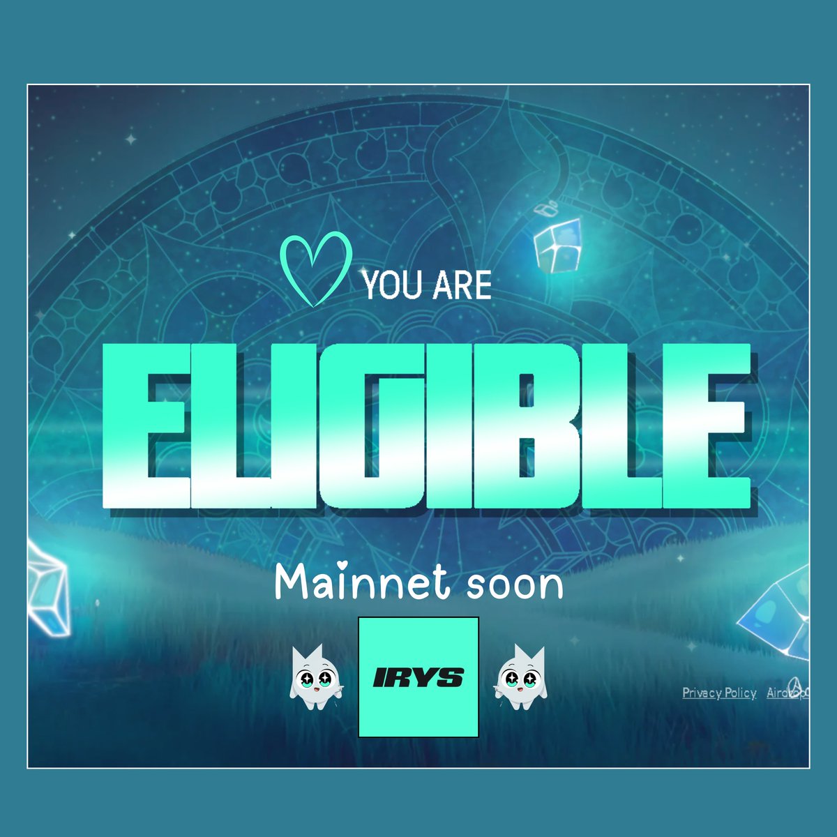 Vaz_Bav's tweet image. GM CT

Woke up to see “You are eligible” 😭

And this made my morning bruhh. This month finally feels like a winning month after a long time. Thank you @irys_xyz &amp;amp; my friends 🫶

And don’t be shy to pour in congratulations, guys.