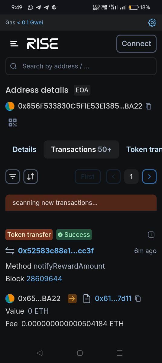 web3dropper's tweet image. Just completed some transaction on @Icarus_Fi 

@risechain