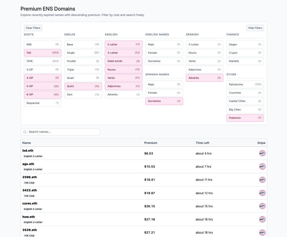 SnipeZone.eth - never miss a grail tweet media