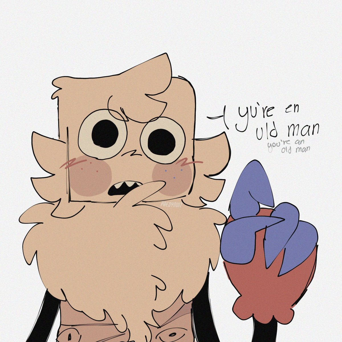 P4eddynu1t's tweet image. Old man 💔🗣️

#Homebody #Cosmosis #CWafG