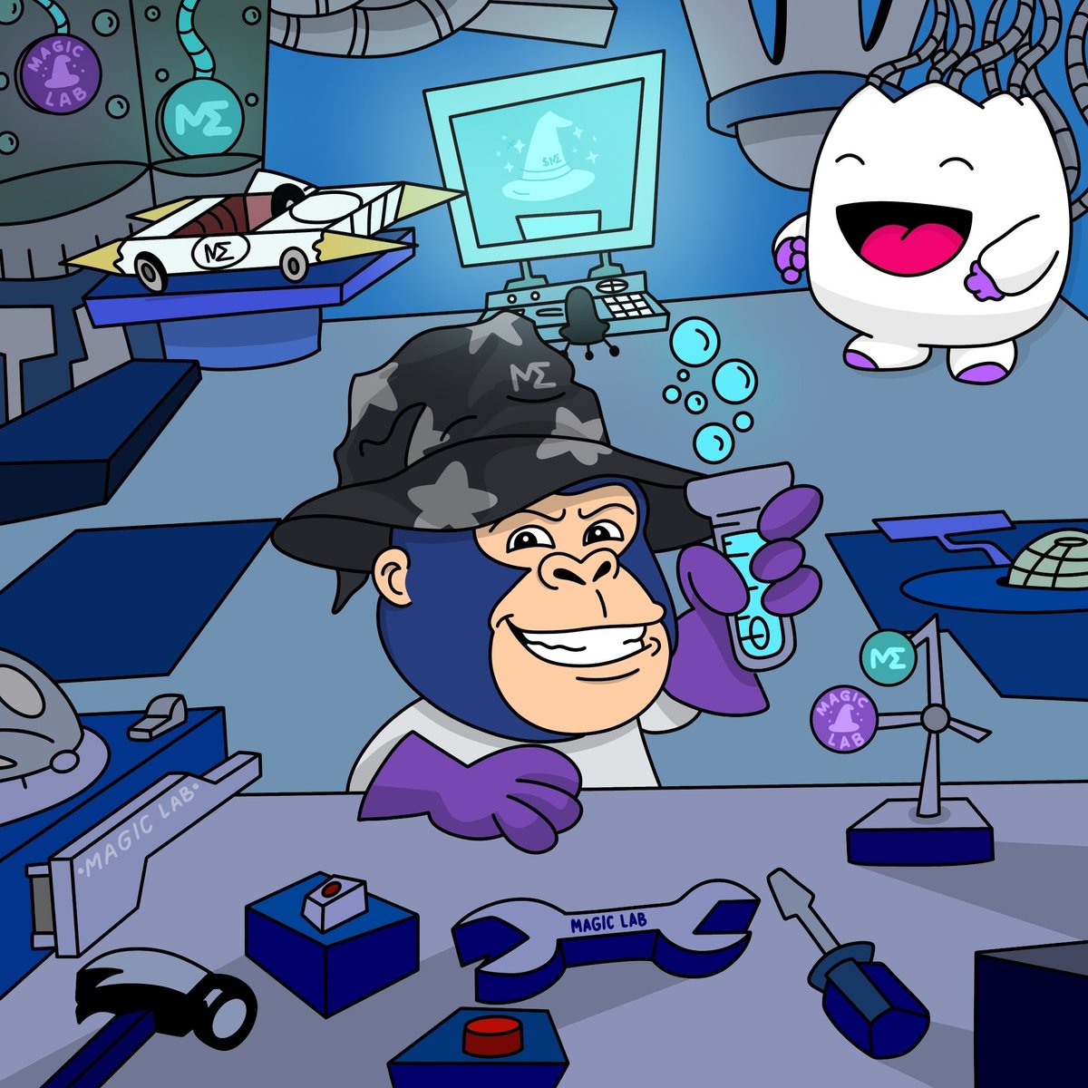 CangFt's tweet image. Every drop is potential. This is the magic lab, where ideas become reality.

There seems to be a lot of exciting things happening at the Magic Lab. Come join us! 💥

@MagicLabHQ @BenGruenbaum #MagicLab #ME