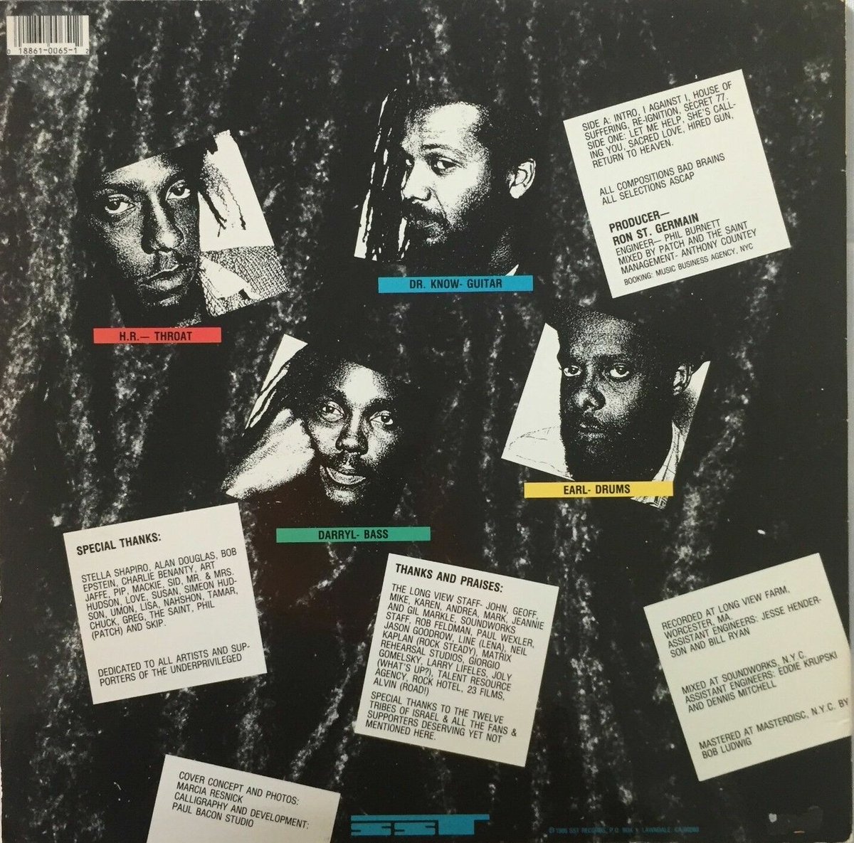 PunkRockStory's tweet image. 39 years ago today
I Against I is the third studio album by American punk rock band Bad Brains, released on this day  in 1986

#punk #punks #punkrock #hardcorepunk #badbrains #iagainsti  #history #punkrockhistory #otd