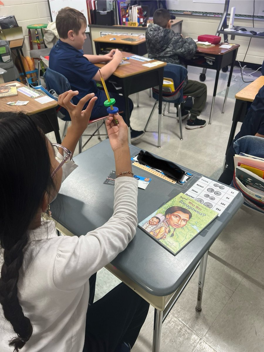 Exploring with magnets.