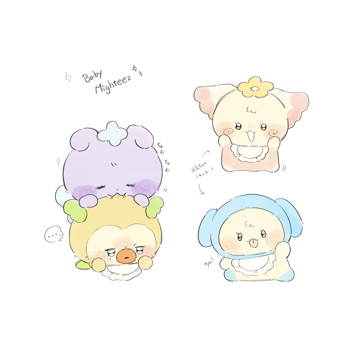 あかちゃん𖤐´-