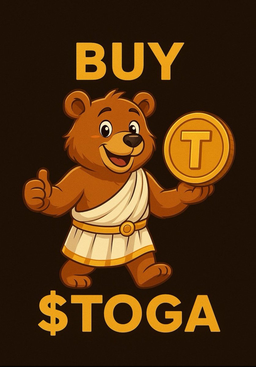 Bought more $TOGA, i believe in what <a href="/cryptoequip/">cryptoequip.eth</a> is doing! Just 200k short of $2 million, will get there soon enough!
Make sure you get a bag before you regret it!